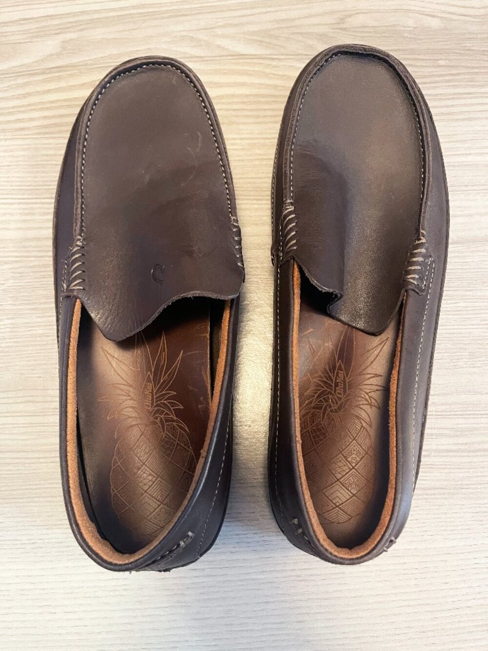 Tommy Bahama Exclusive Men's OluKai® Niolo Driver Slip-On Shoes Size 11 Comfort